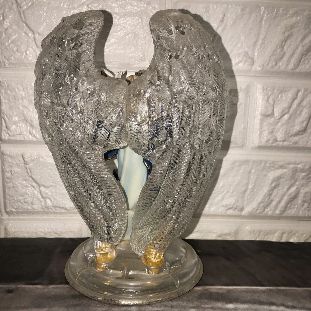 Vtg LOT Of 2  Resin Angel of Glory & Liberty Spirit of‎ America 8